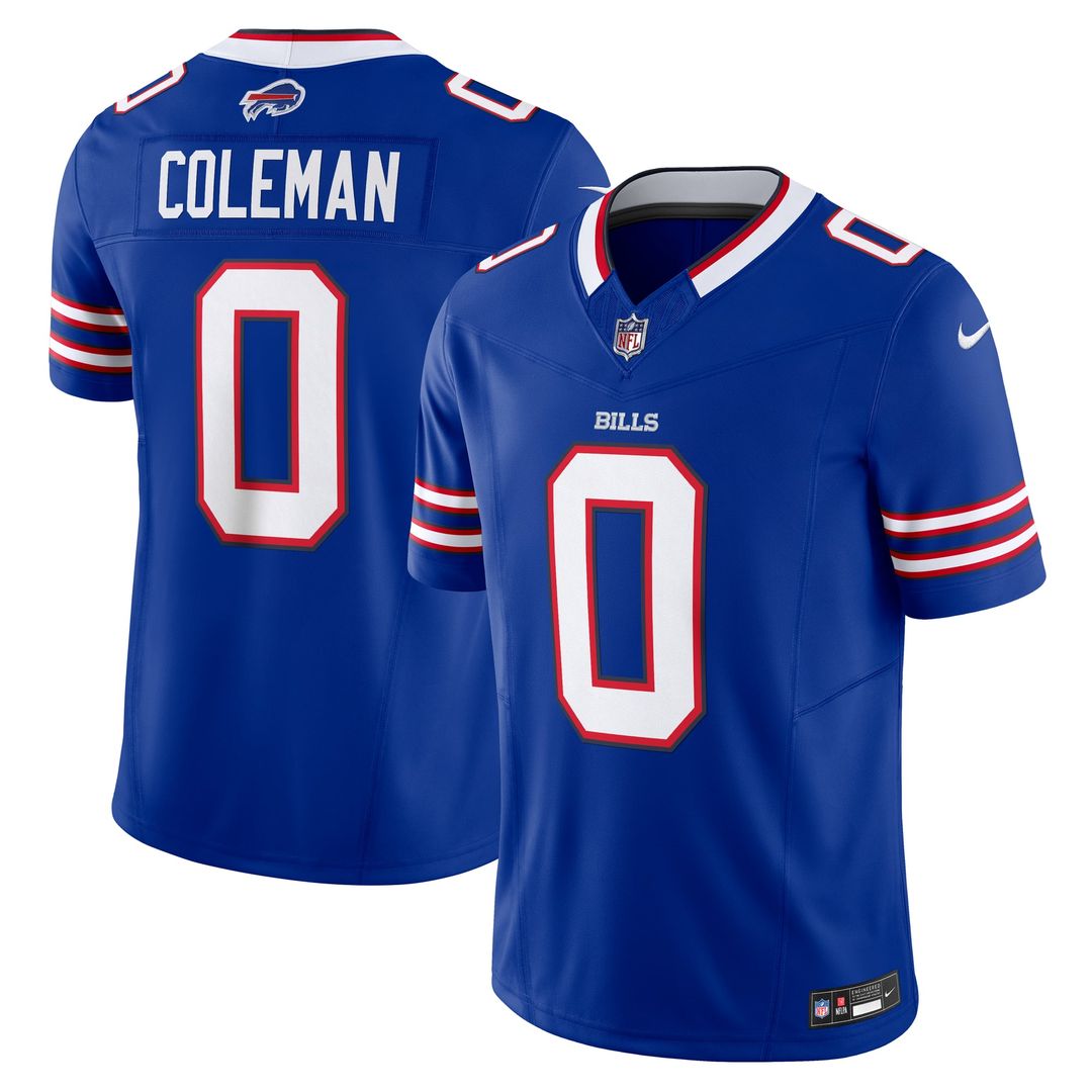 Buffalo Bills Keon Coleman Nike Royal Team Vapor FUSE Limited Jersey