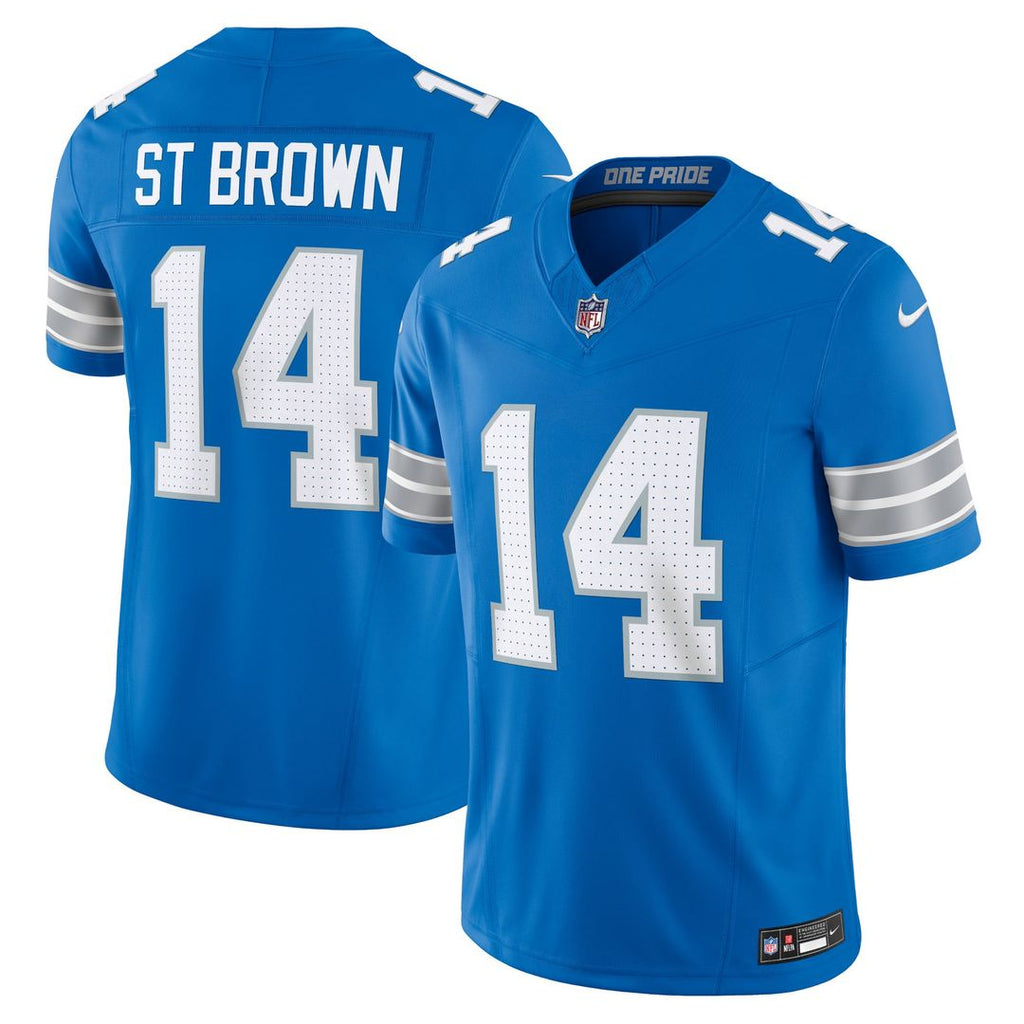 Detroit Lions Amon - Ra St. Brown Nike Blue Vapor FUSE Limited Jersey