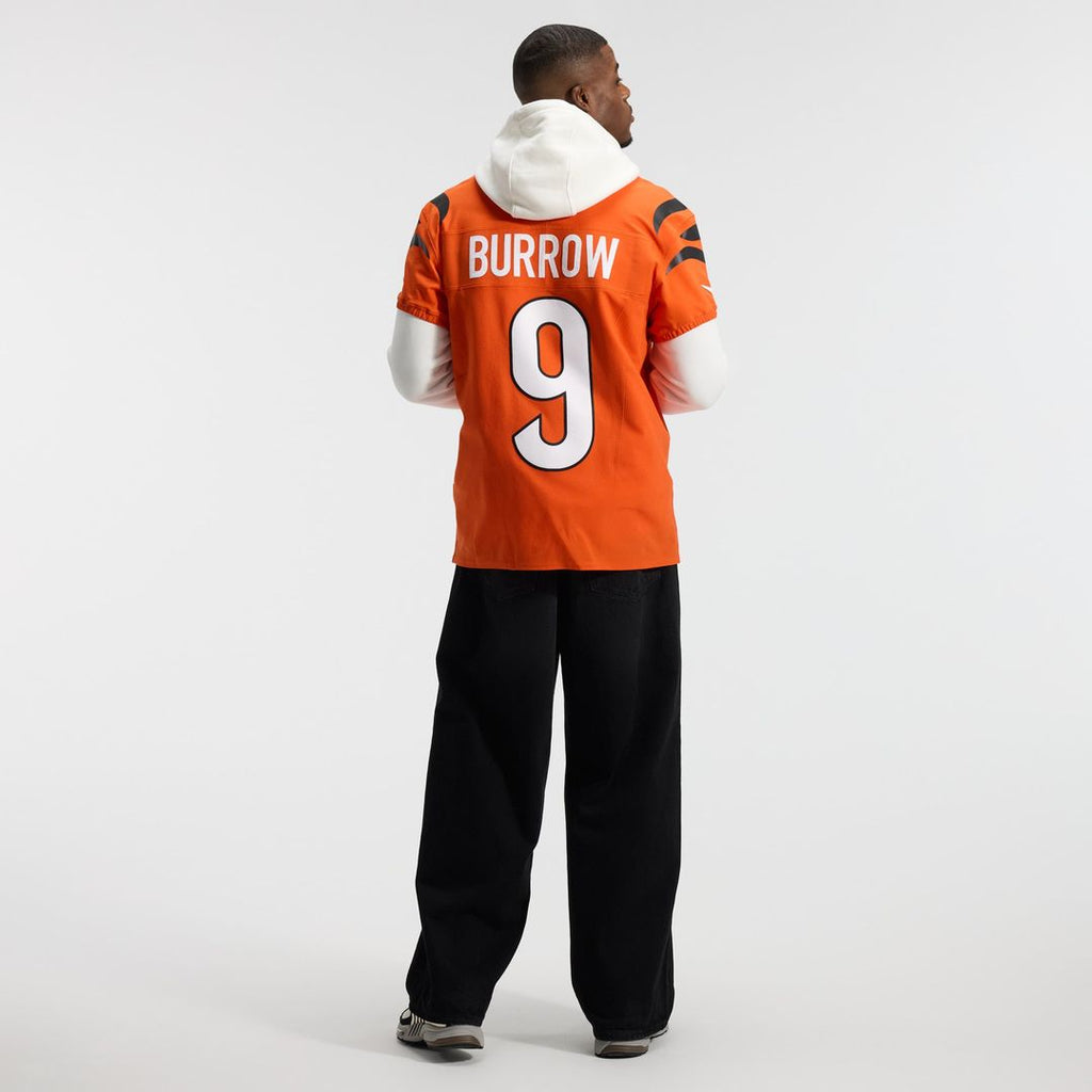 Cincinnati Bengals Joe Burrow Nike Orange Team Vapor FUSE Elite Jersey