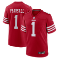 San Francisco 49ers Ricky Pearsall Nike Scarlet Game Jersey