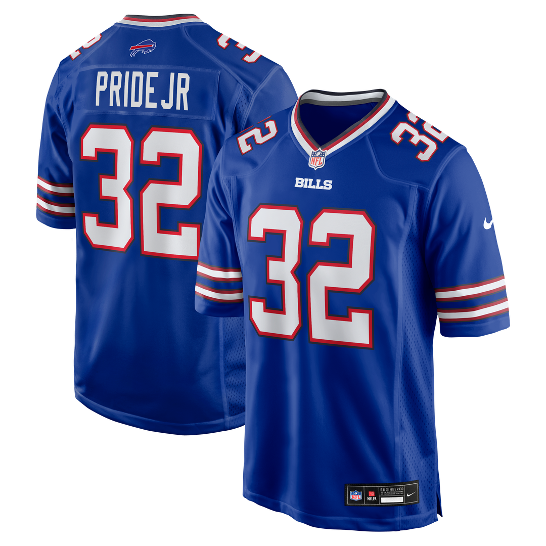 Buffalo Bills Toriano Pride Jr. Nike Royal Game Jersey