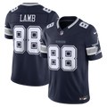 Dallas Cowboys CeeDee Lamb Nike Navy Team Vapor FUSE Stitched Limited Jersey