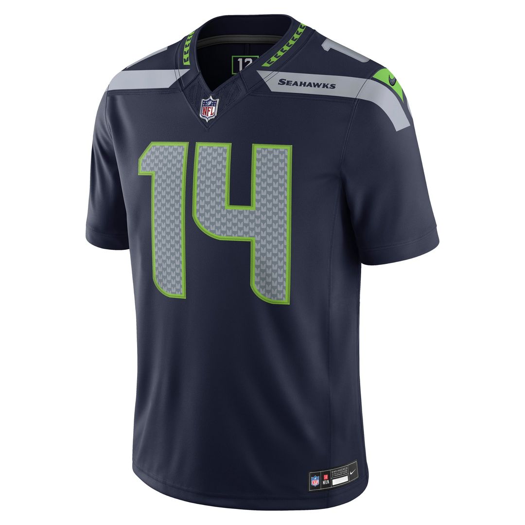 Seattle Seahawks Sam Darnold Nike Royal Alternate Vapor FUSE Stitched Limited Jersey