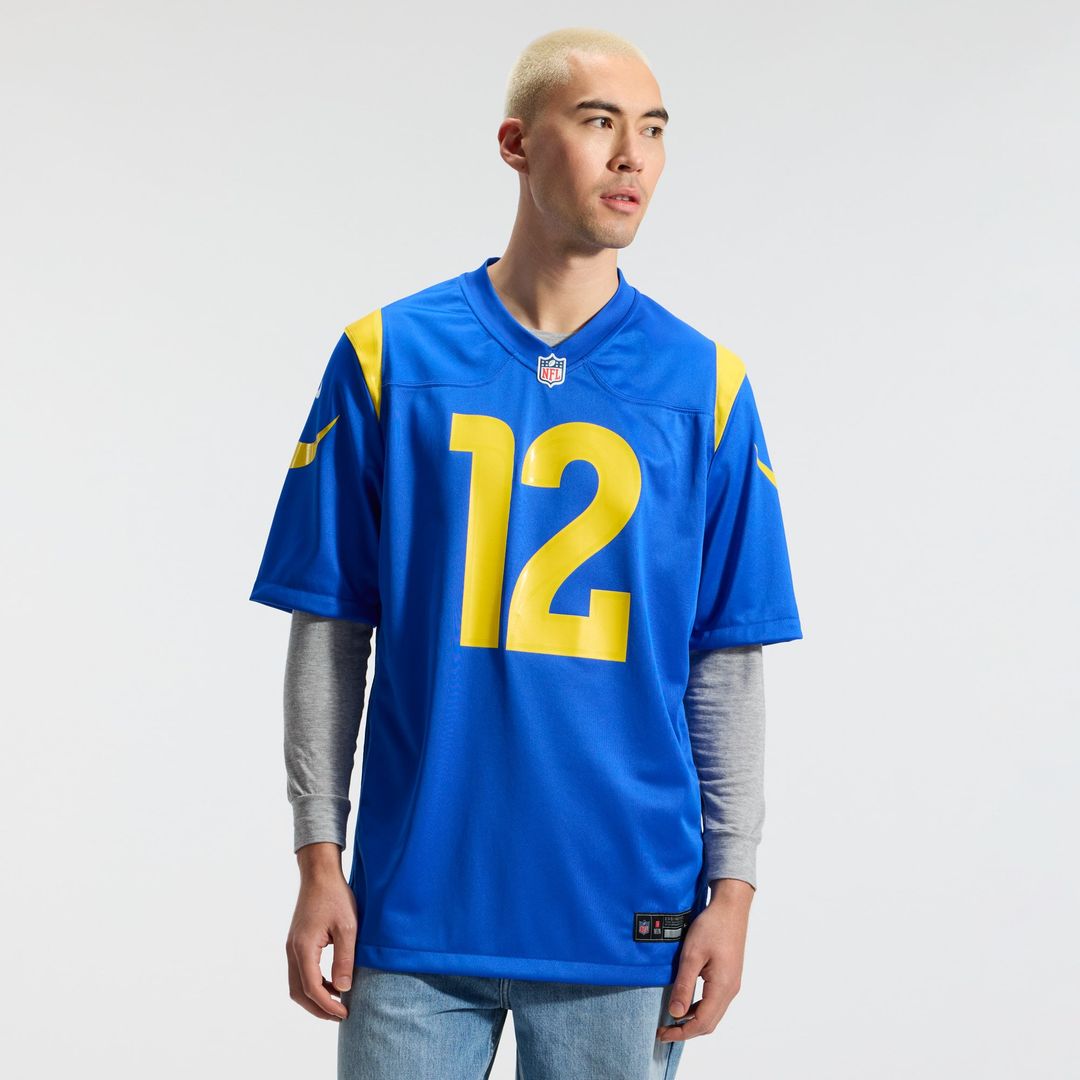 Los Angeles Rams Puka Nacua Nike Royal Team Game Jersey