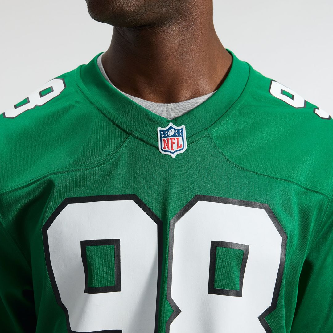 Philadelphia Eagles Jalen Carter Nike White Game Jersey