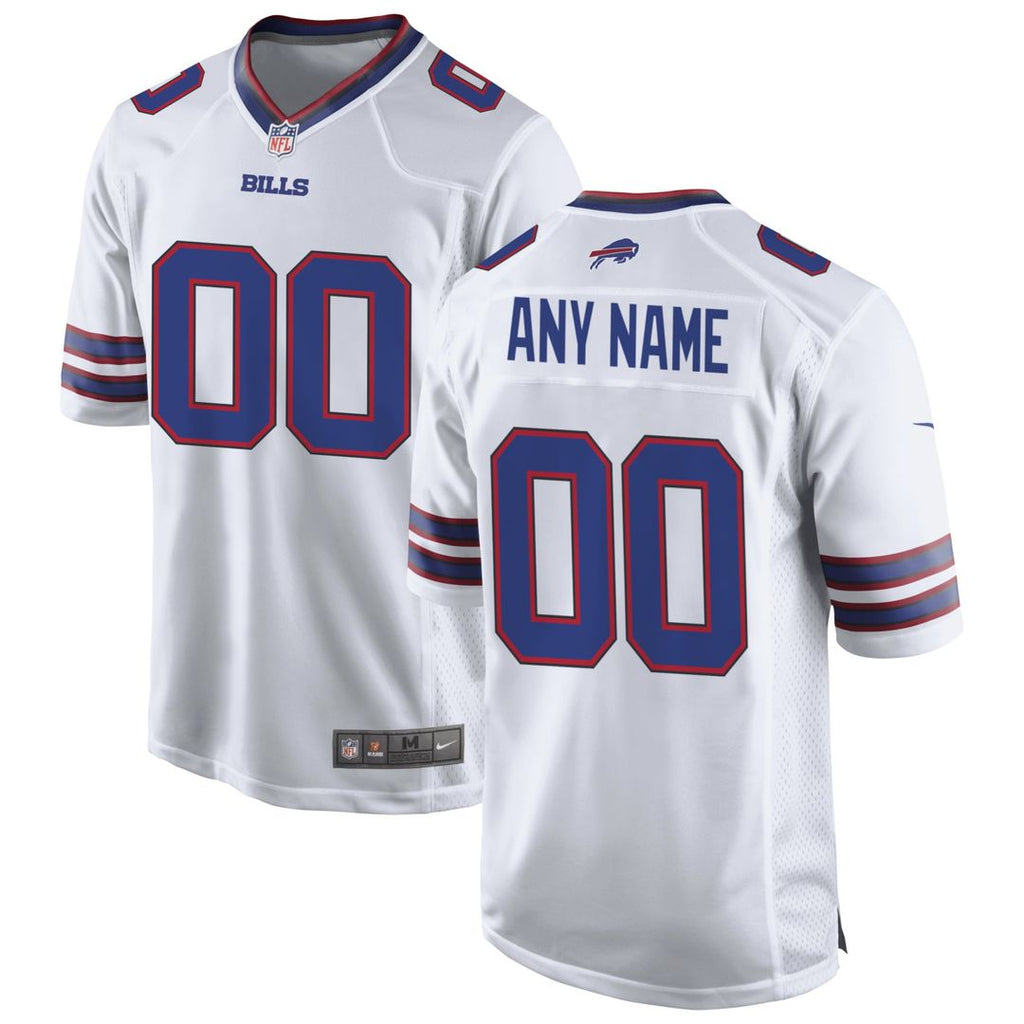 Buffalo Bills Nike White Custom Jersey