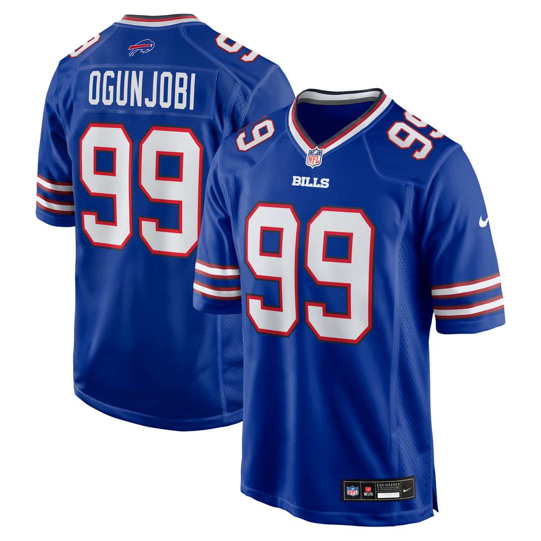 Buffalo Bills Larry Ogunjobi Nike Royal Game Jersey