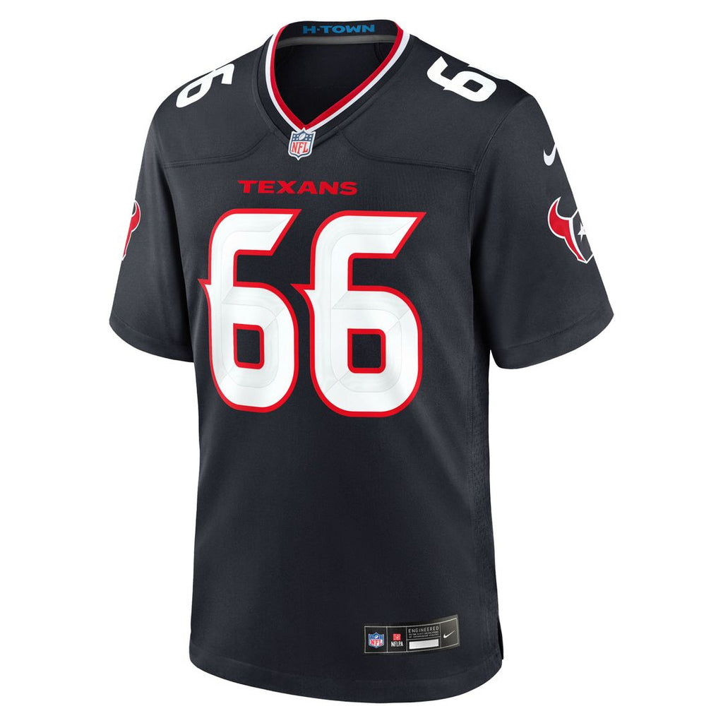 Houston Texans Keylan Rutledge Nike Navy Game Jersey