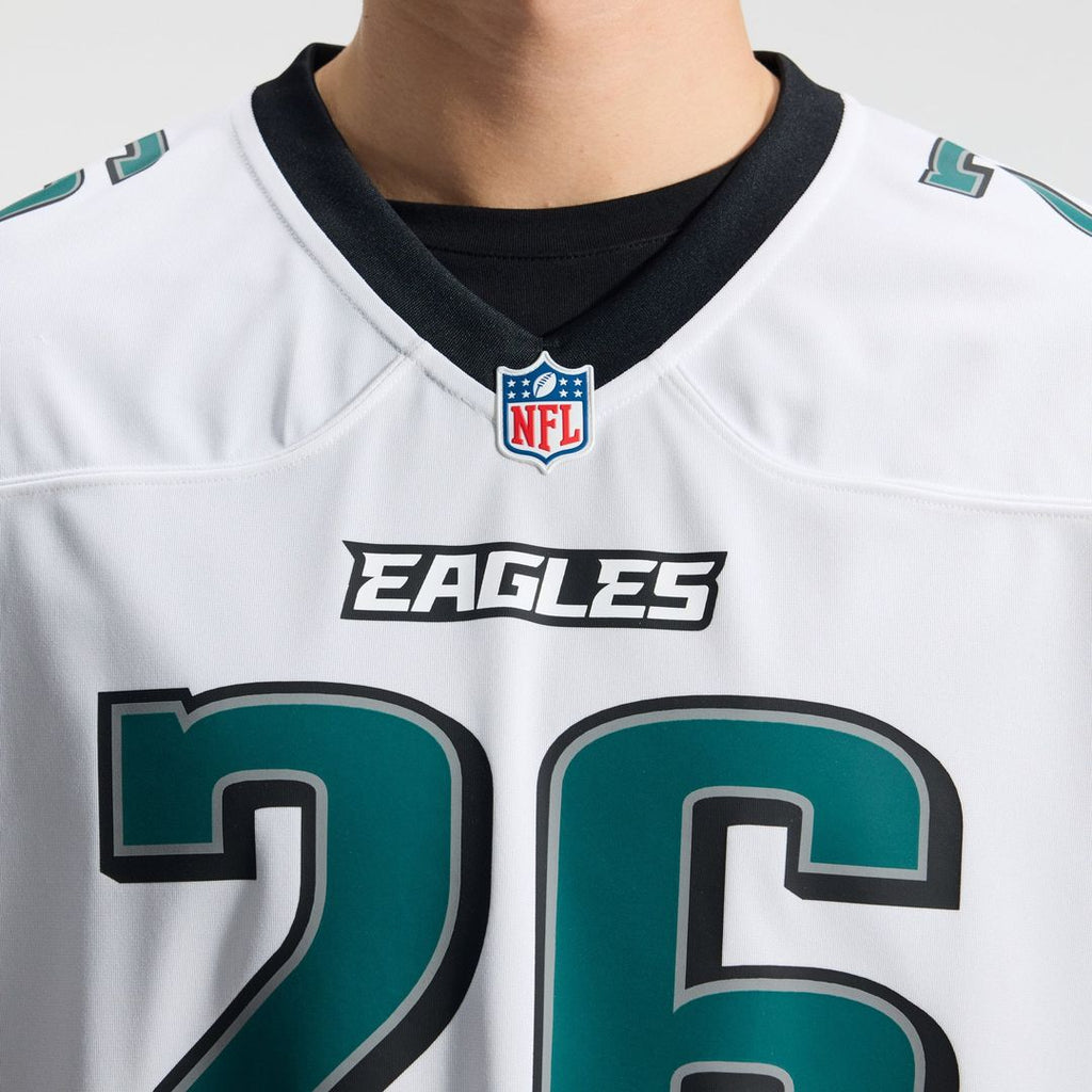 Philadelphia Eagles Saquon Barkley Nike Midnight Green Game Jersey
