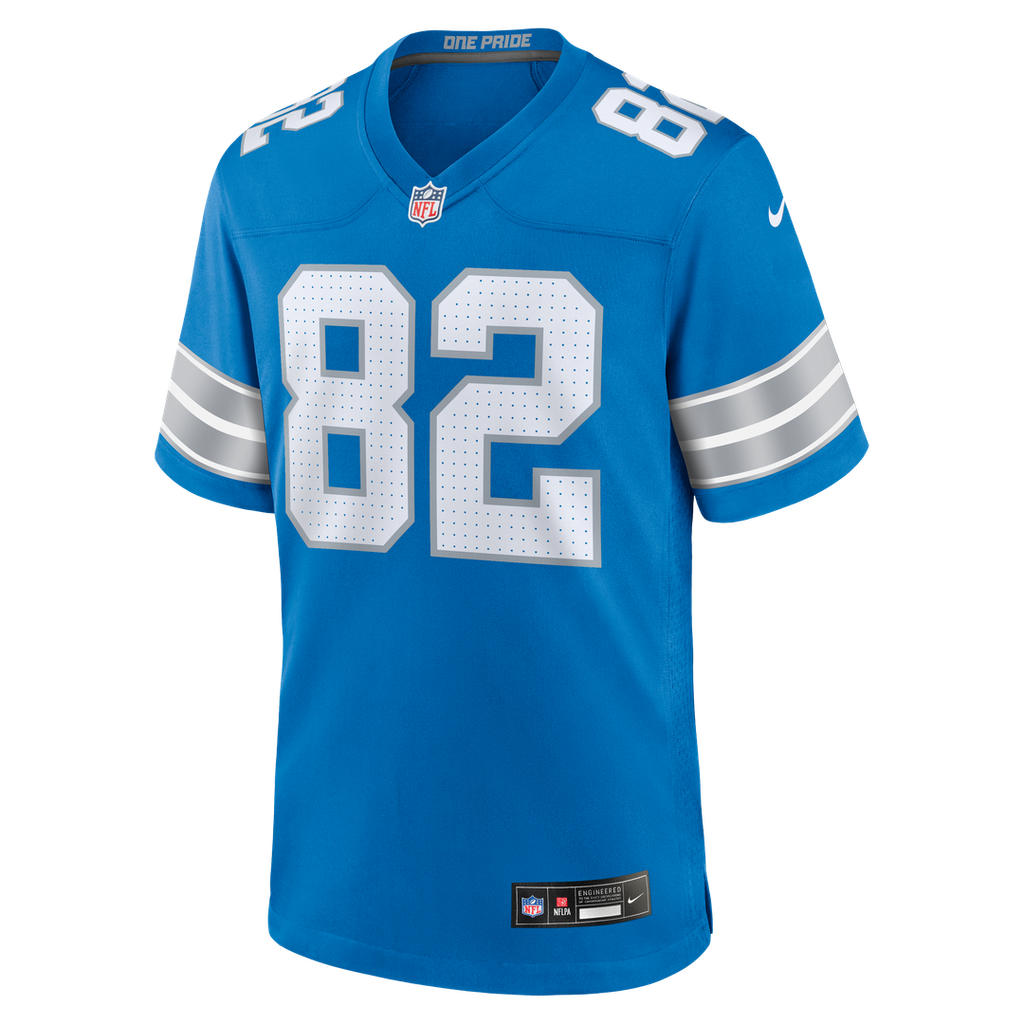 Detroit Lions Thomas Gordon Nike Blue Game Jersey