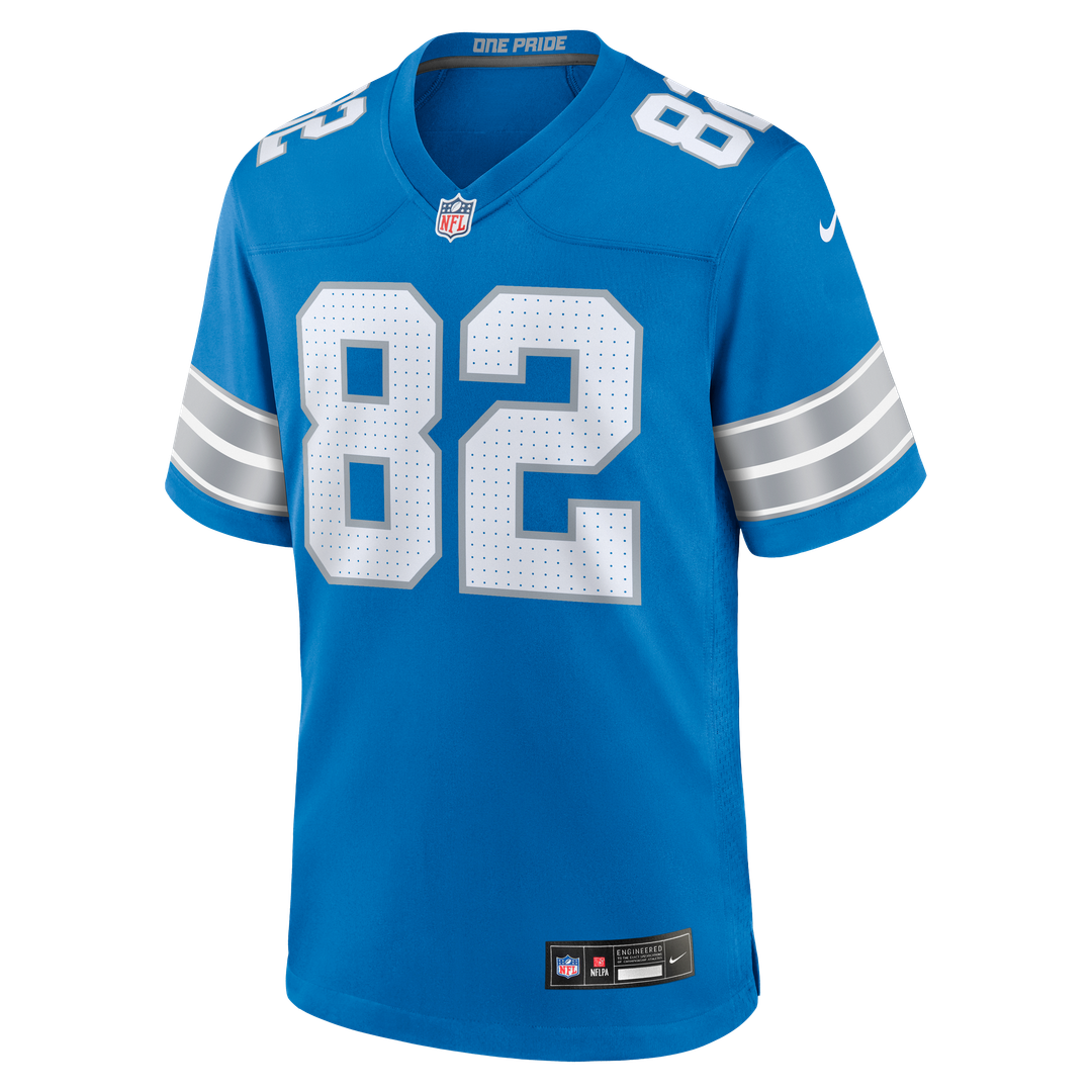 Detroit Lions Thomas Gordon Nike Blue Game Jersey