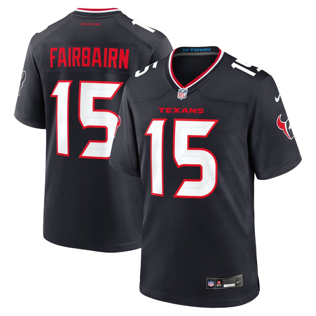 Houston Texans Ka'imi Fairbairn Nike Navy Game Jersey