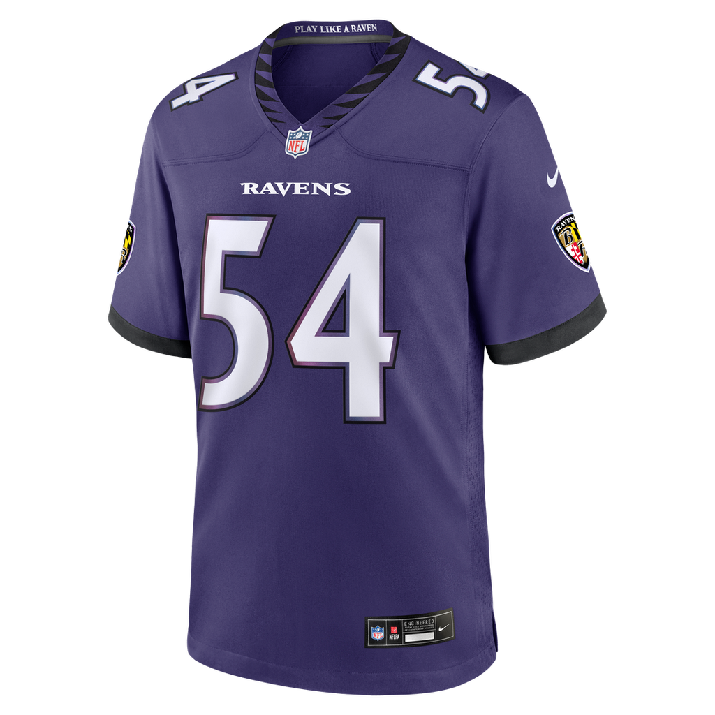 Baltimore Ravens Jovaughn Gwyn Nike Purple Game Jersey
