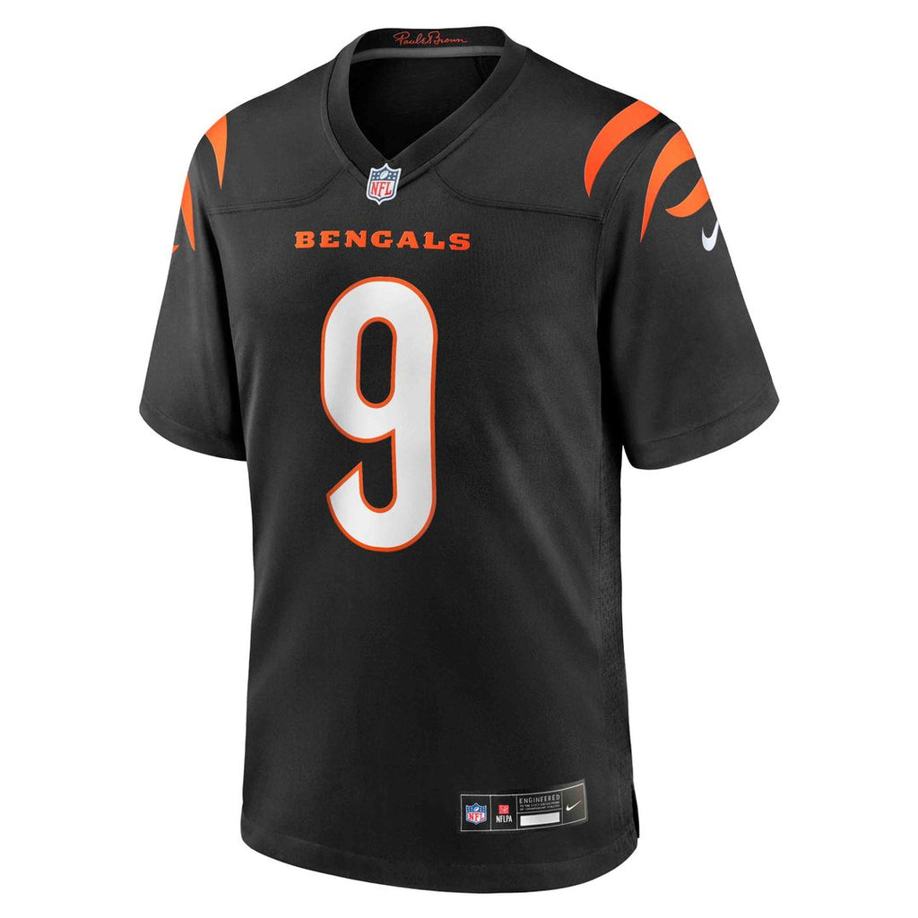Cincinnati Bengals Joe Burrow Nike Black Game Jersey