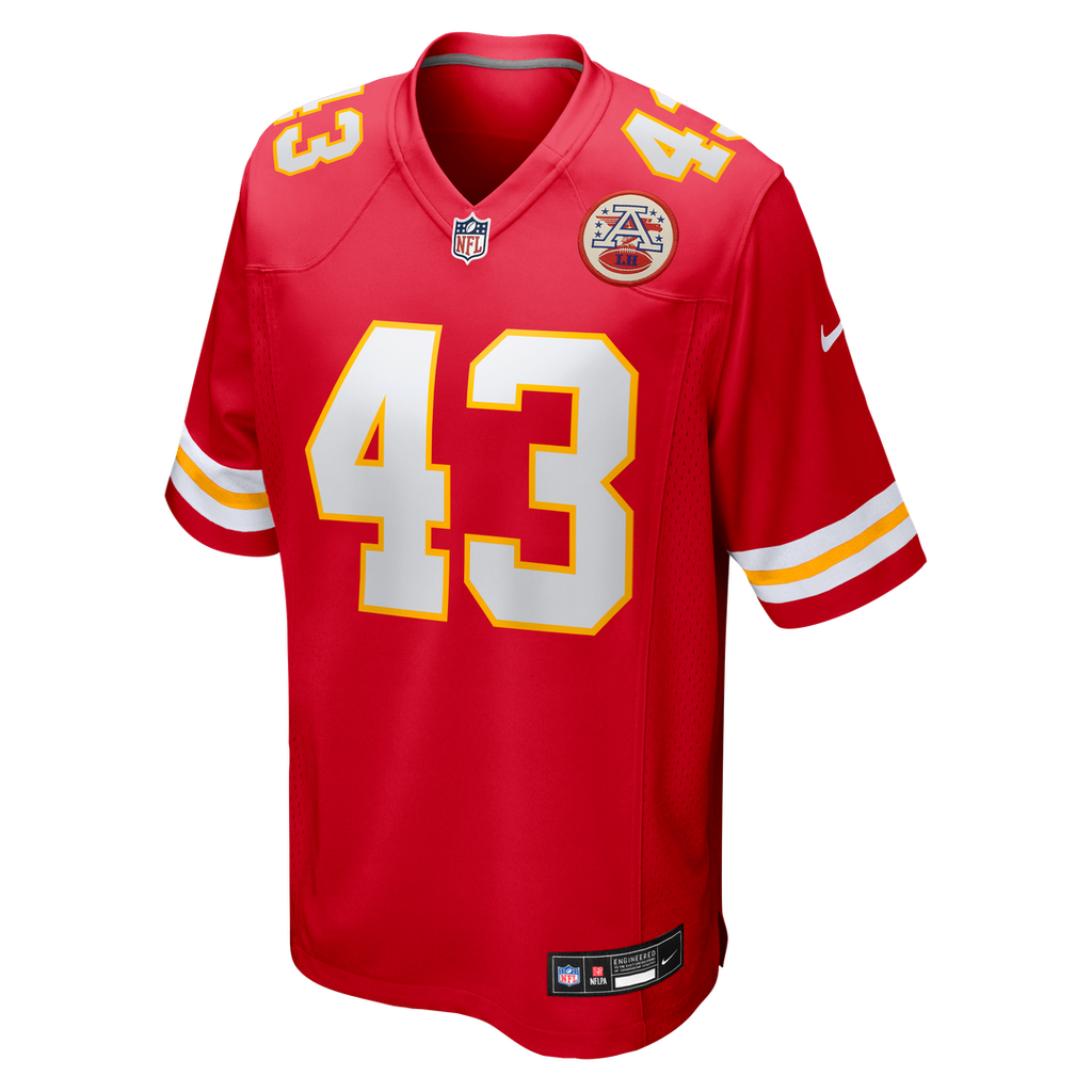 Kansas City Chiefs Jack Cochrane Nike Red Game Jersey