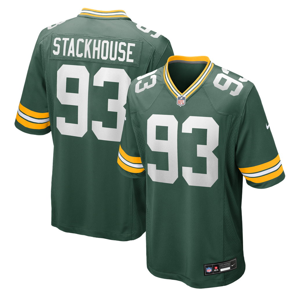 Green Bay Packers Nazir Stackhouse Nike Green Game Jersey