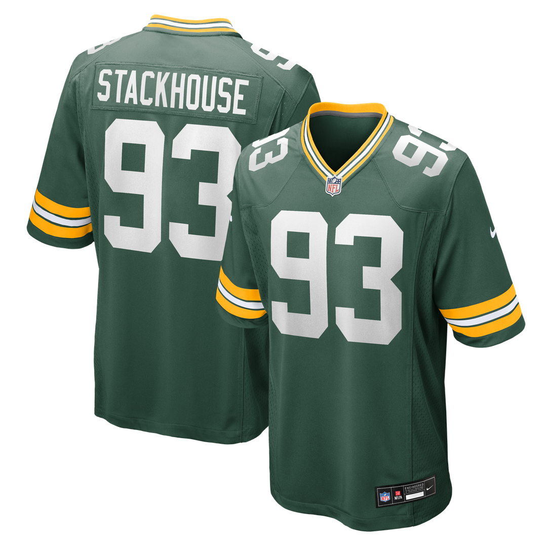 Green Bay Packers Nazir Stackhouse Nike Green Game Jersey
