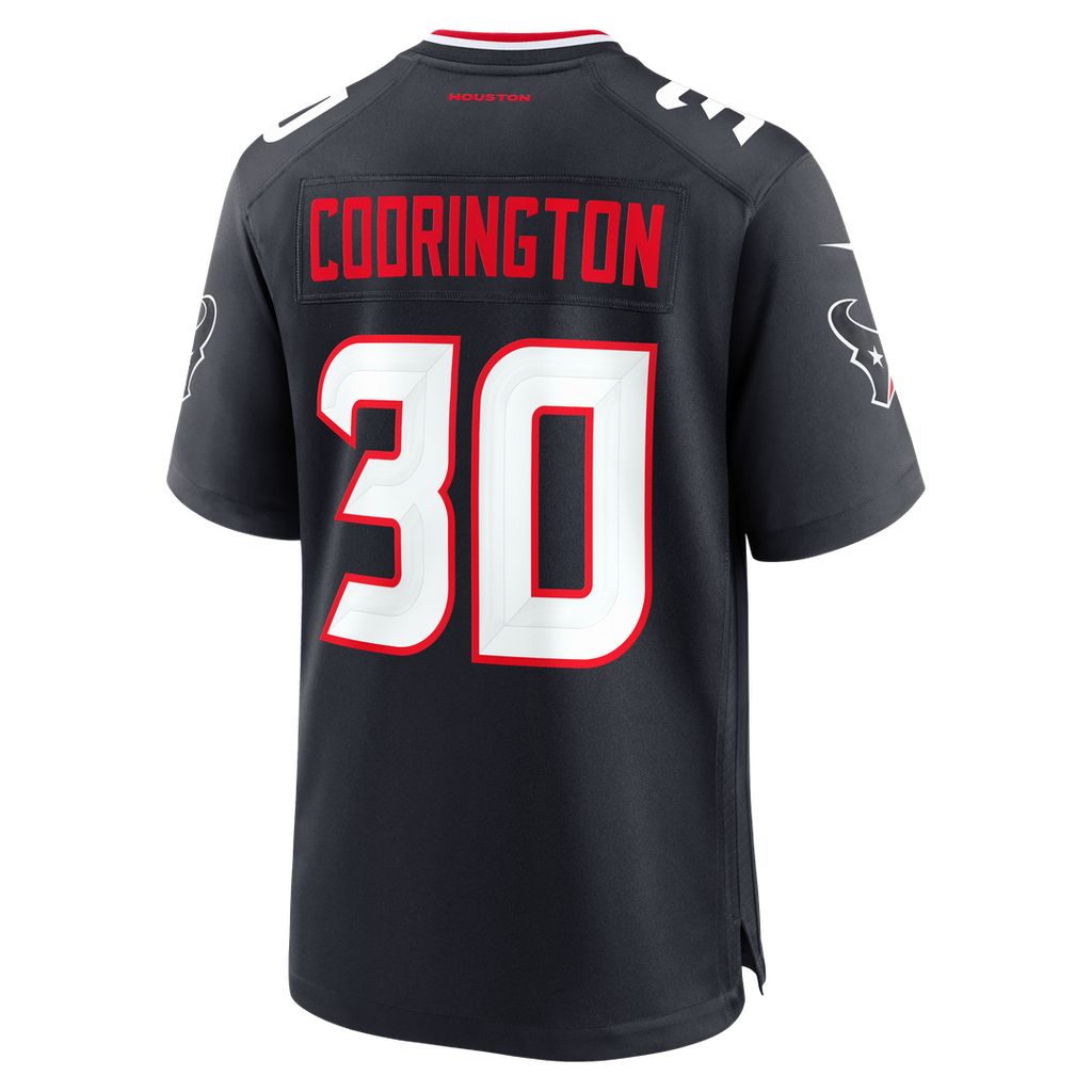 Houston Texans Brandon Codrington Nike Navy Game Jersey
