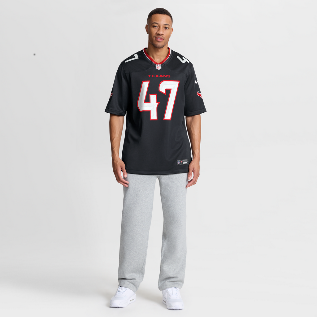 Houston Texans Louis Hansen Nike Navy Game Jersey