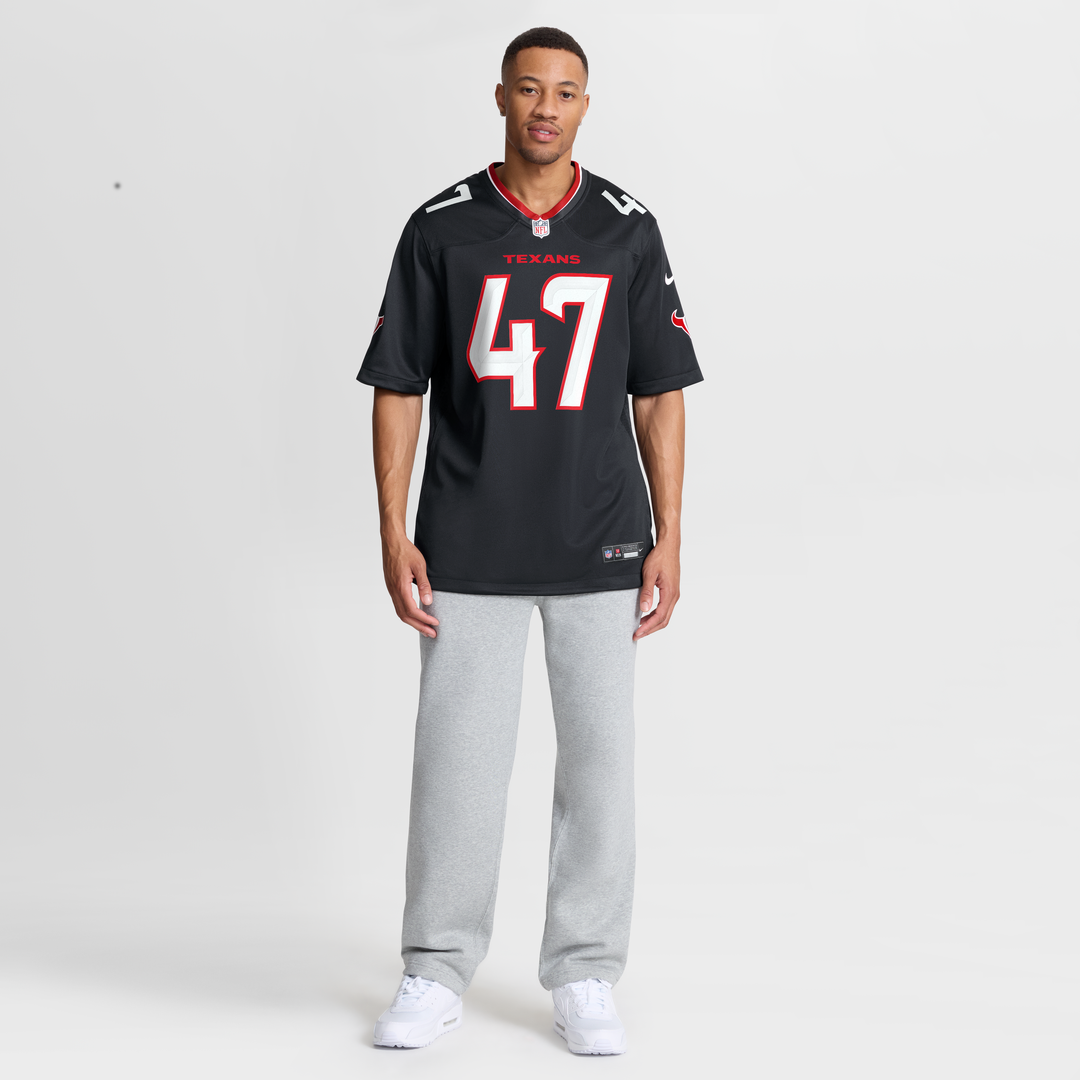 Houston Texans Louis Hansen Nike Navy Game Jersey