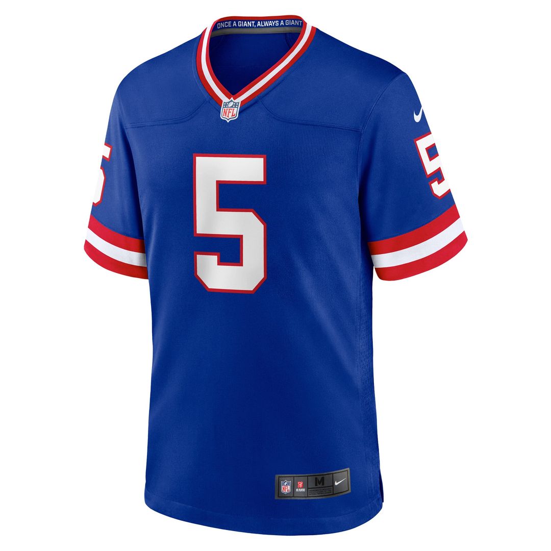 New York Giants Kayvon Thibodeaux Nike Royal Classic Game Jersey