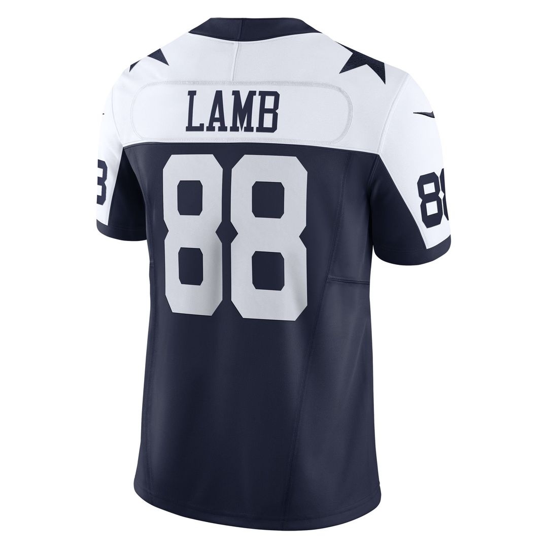 Dallas Cowboys CeeDee Lamb Nike Navy Vapor FUSE Limited Jersey