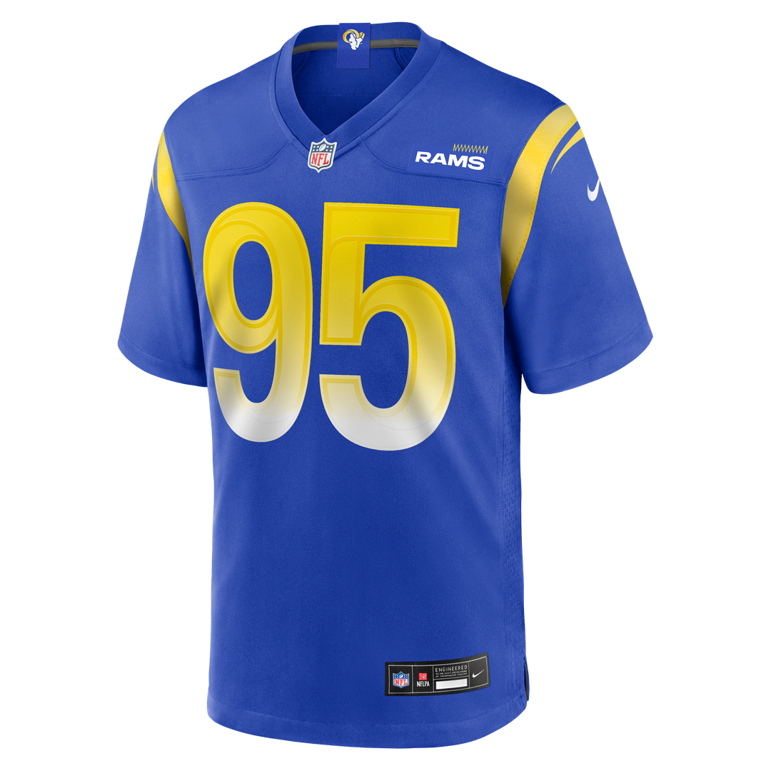 Los Angeles Rams Poona Ford Nike Royal Game Jersey