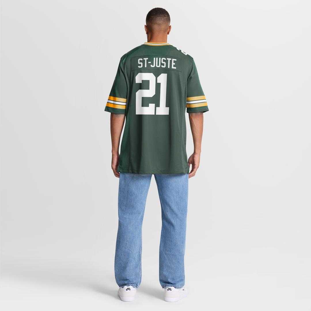 Green Bay Packers Benjamin St - Juste Nike Green Game Jersey