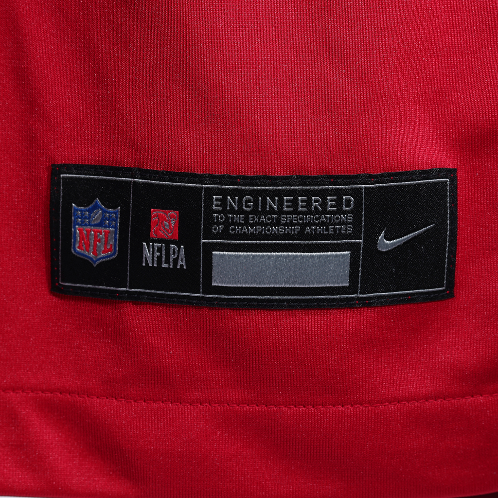 San Francisco 49ers Ricky Pearsall Nike Scarlet 80th Anniversary Game Jersey