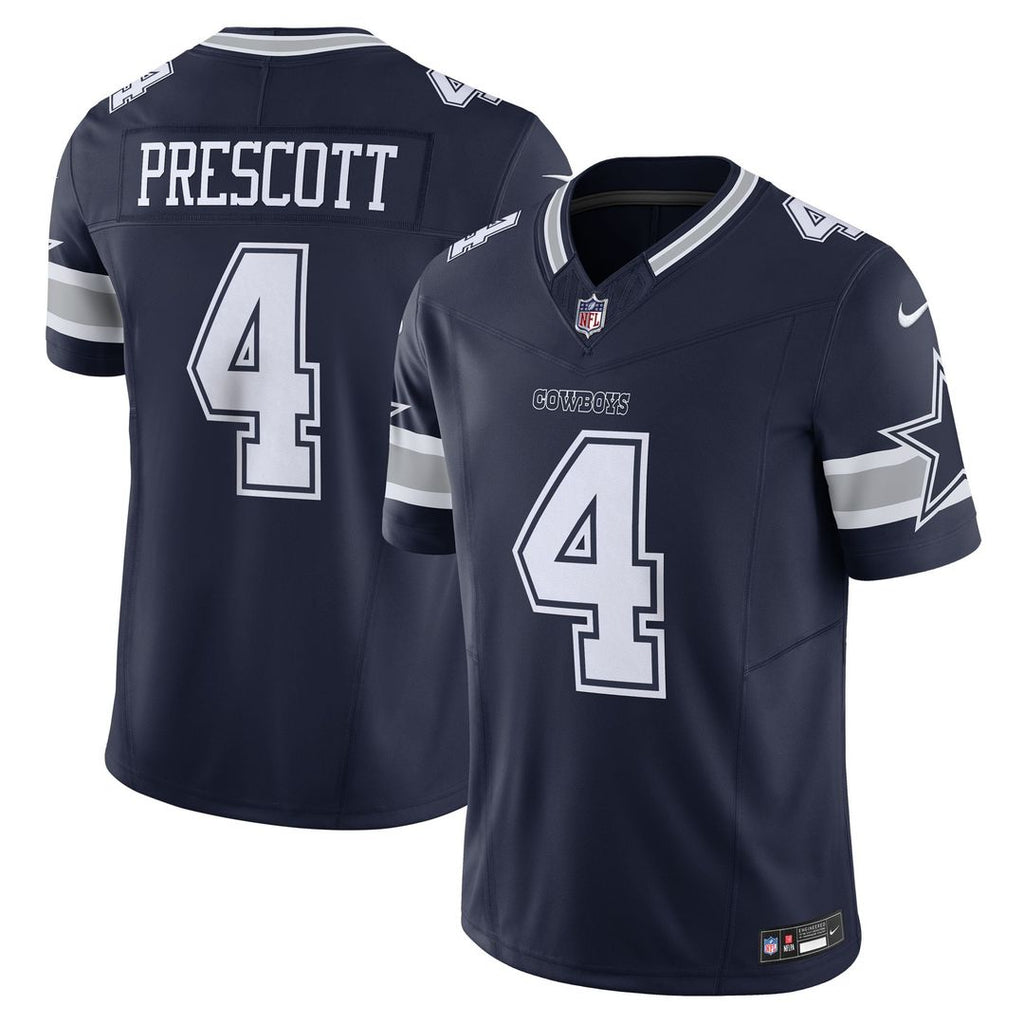 Dallas Cowboys Dak Prescott Nike Navy Vapor FUSE Limited Jersey