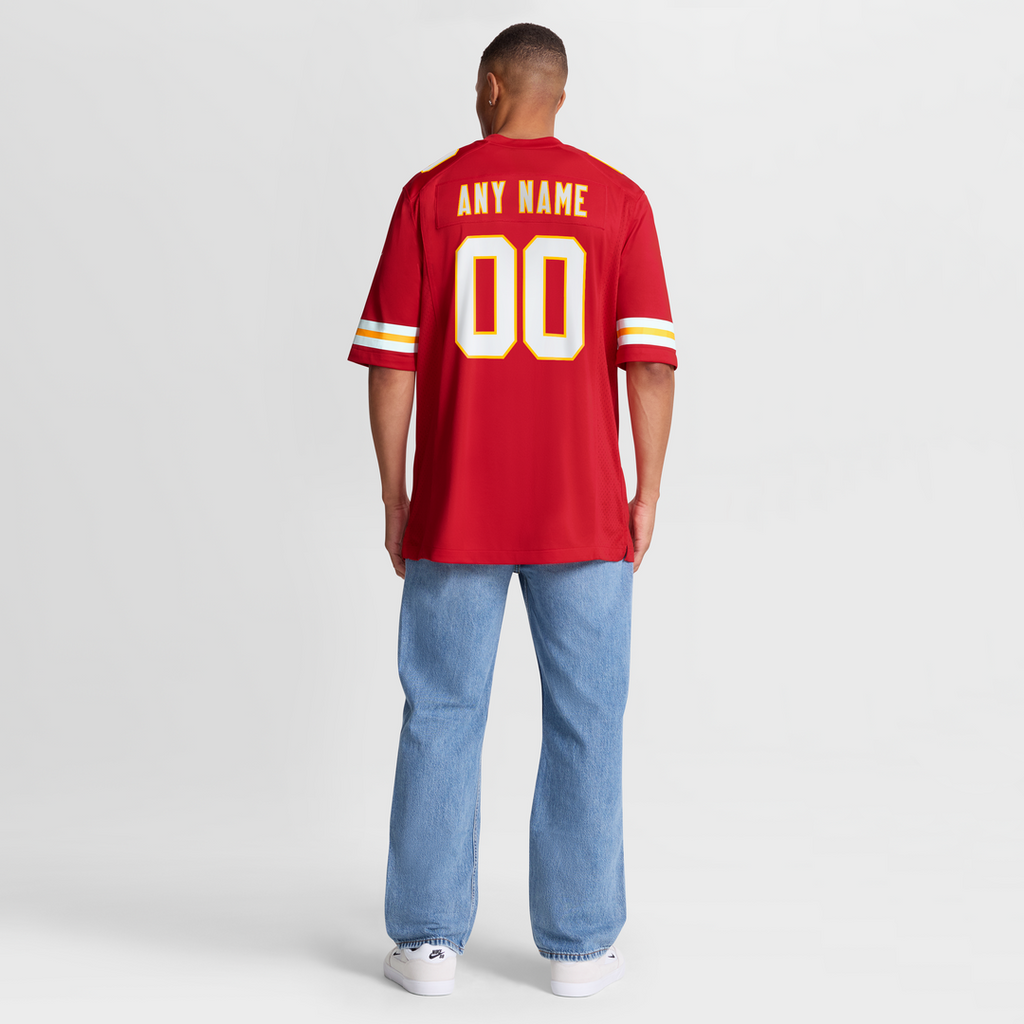 Kansas City Chiefs Nike Red Custom Jersey