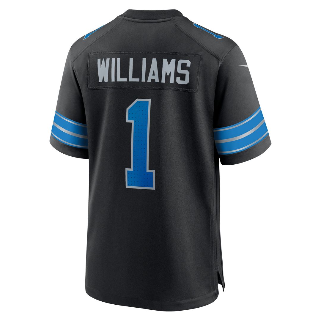 Detroit Lions Jameson Williams Nike Blue Game Jersey