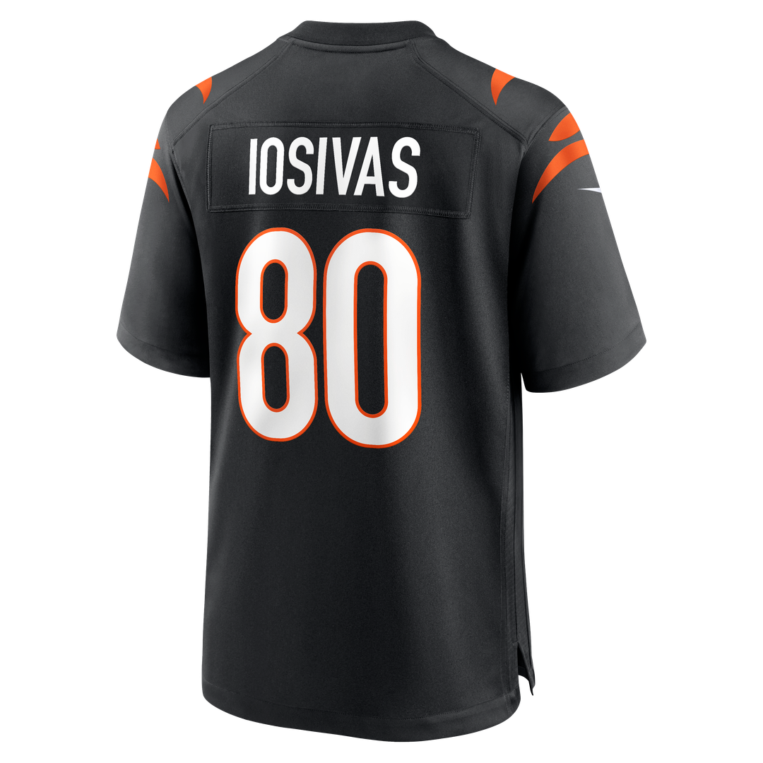 Cincinnati Bengals Andrei Iosivas Nike Black Game Jersey