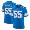 Detroit Lions Derrick Barnes Nike Blue Game Jersey
