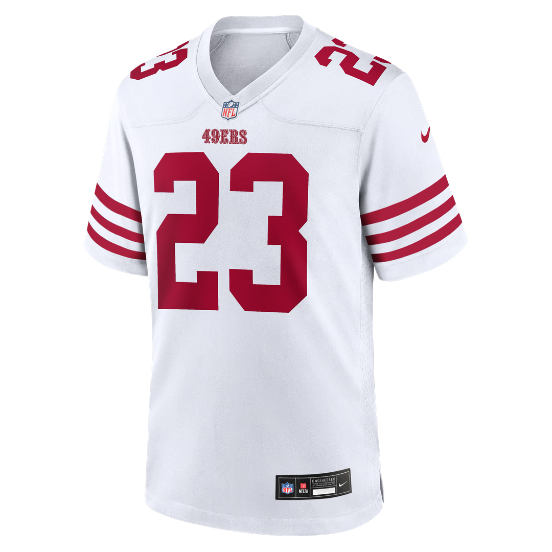 San Francisco 49ers Christian McCaffrey Nike Scarlet Game Jersey