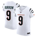 Cincinnati Bengals Joe Burrow Nike White Vapor FUSE Elite Jersey