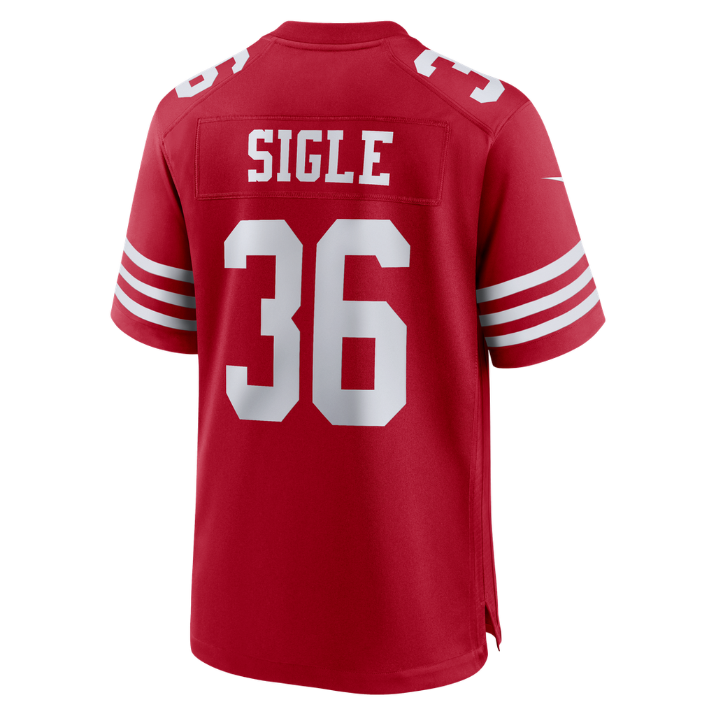 San Francisco 49ers Marques Sigle Nike Scarlet Game Jersey