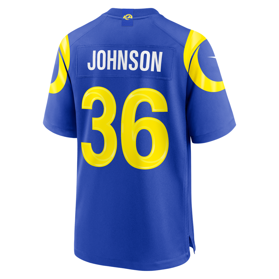Los Angeles Rams Alex Johnson Nike Royal Game Jersey