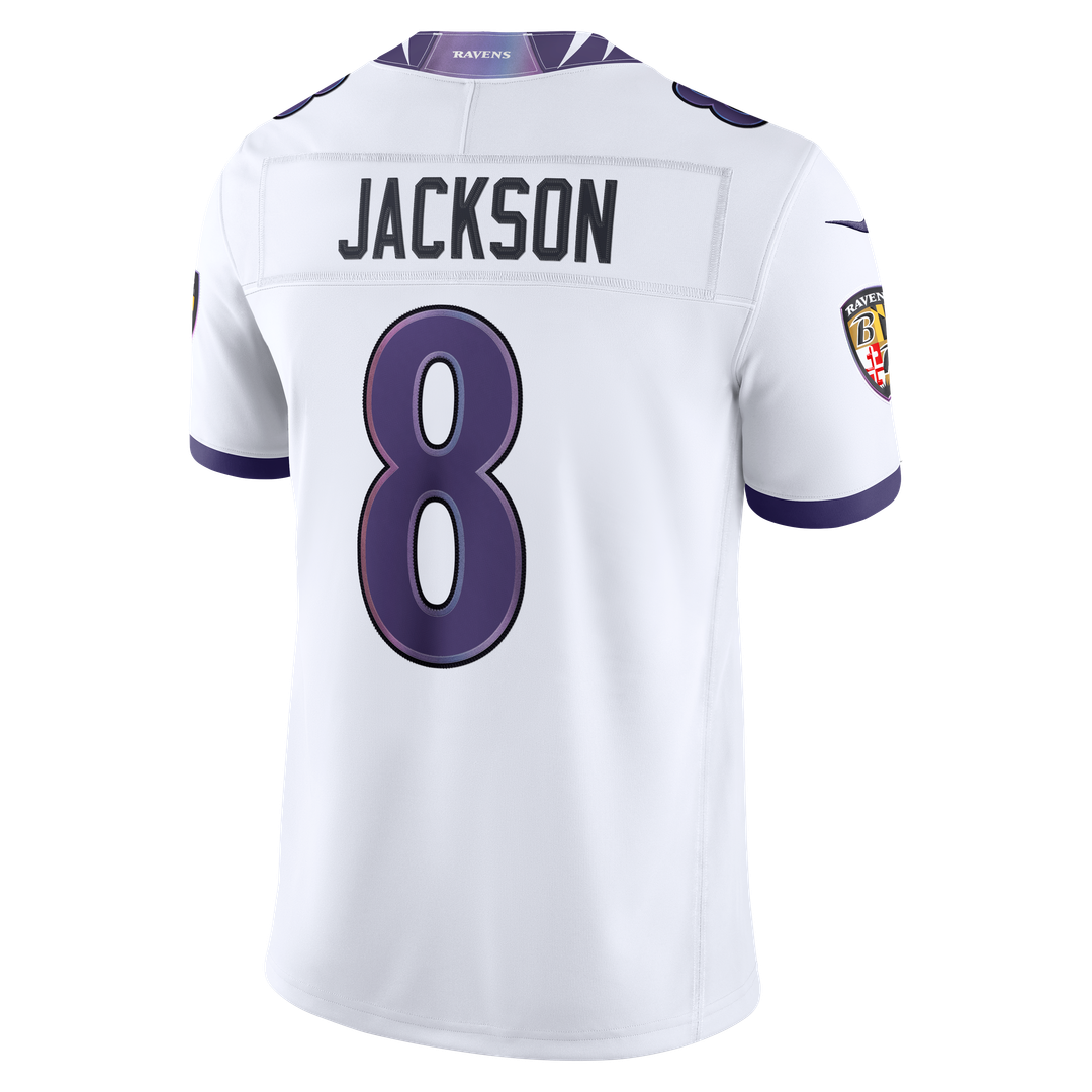 Baltimore Ravens Lamar Jackson Nike Purple Team Vapor FUSE Stitched Limited Jersey