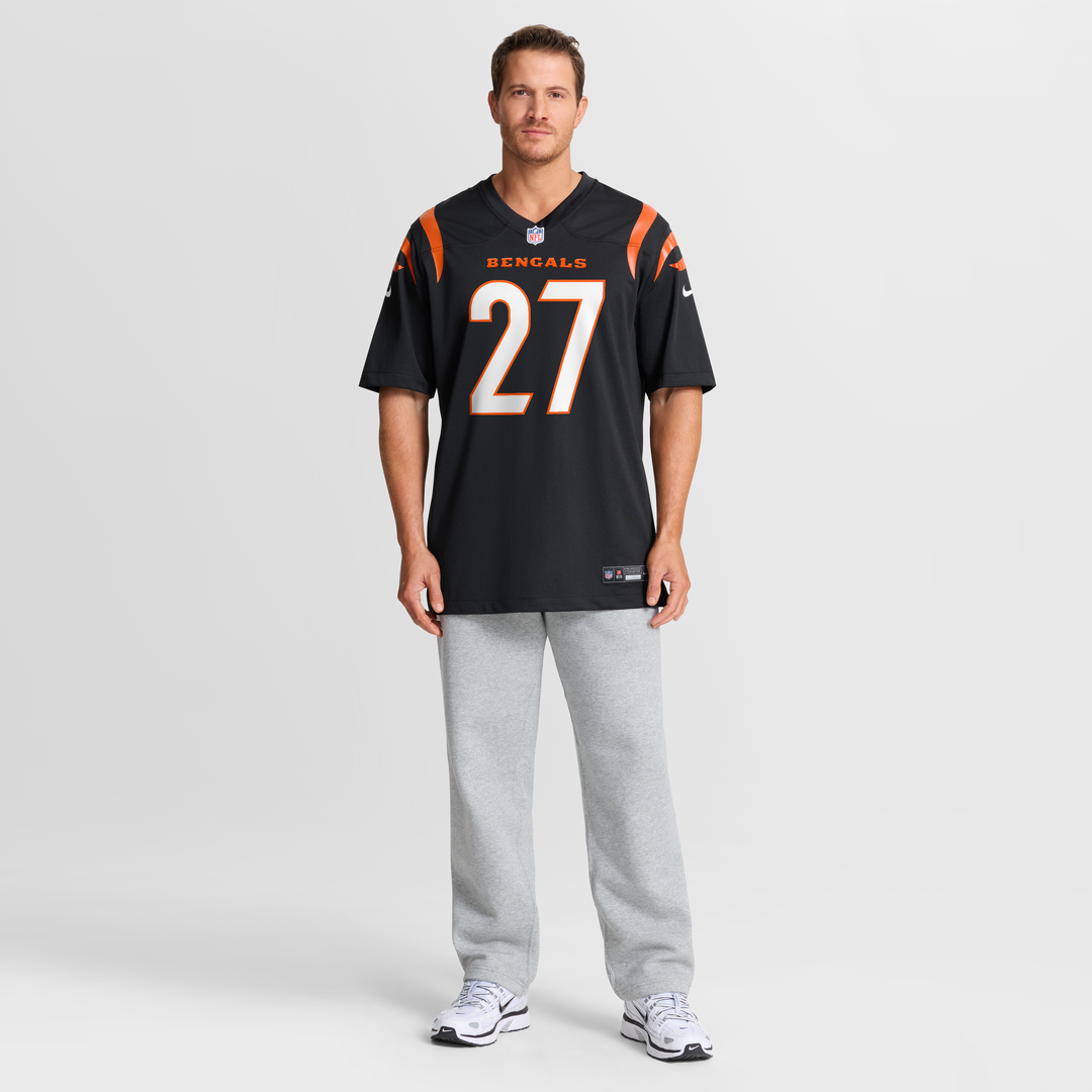 Cincinnati Bengals Jordan Battle Nike Black Game Jersey
