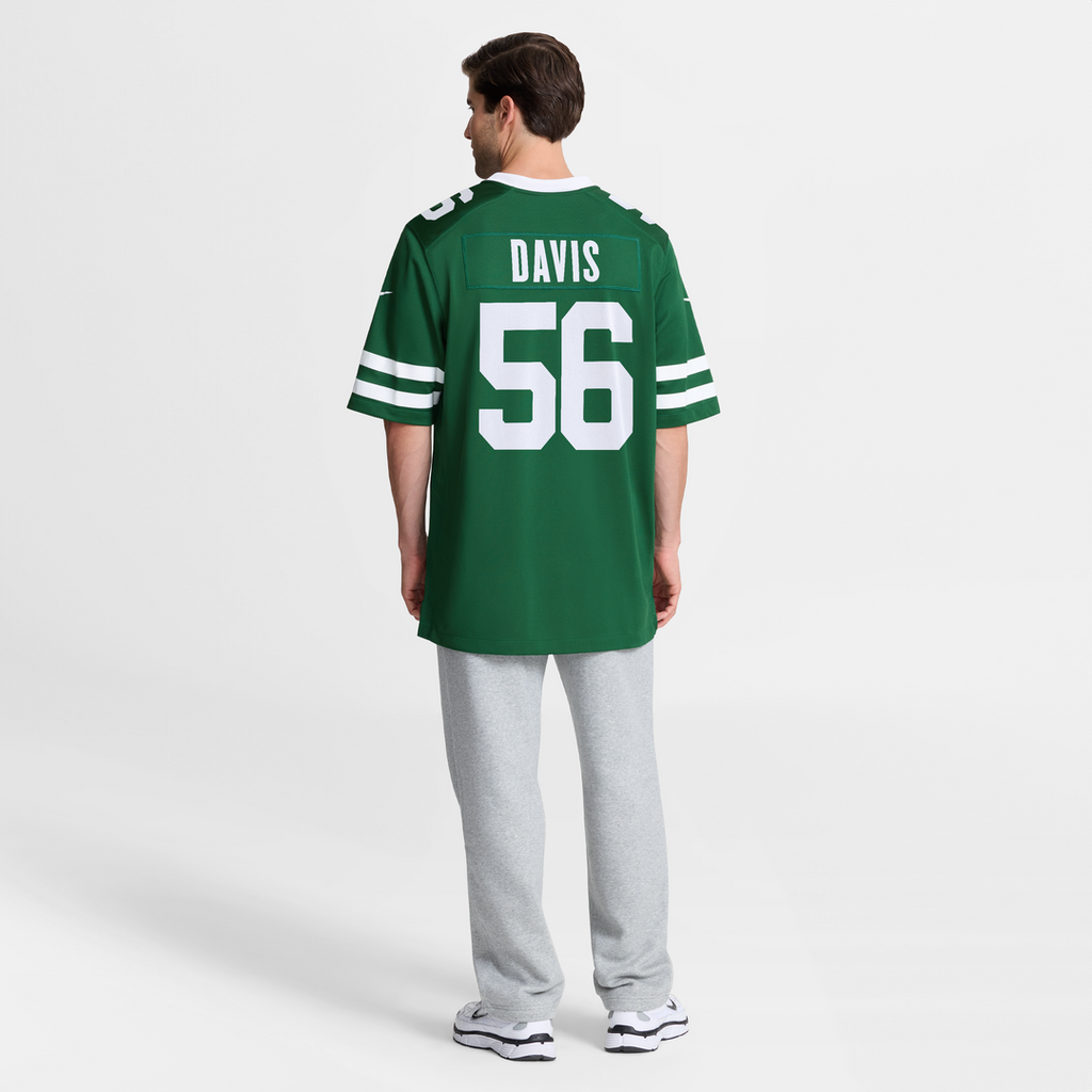 New York Jets Demario Davis Nike Legacy Green Game Jersey