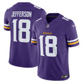 Minnesota Vikings Justin Jefferson Nike Purple Vapor FUSE Limited Jersey