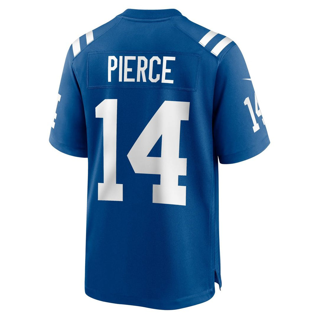 Indianapolis Colts Alec Pierce Nike Royal Game Jersey