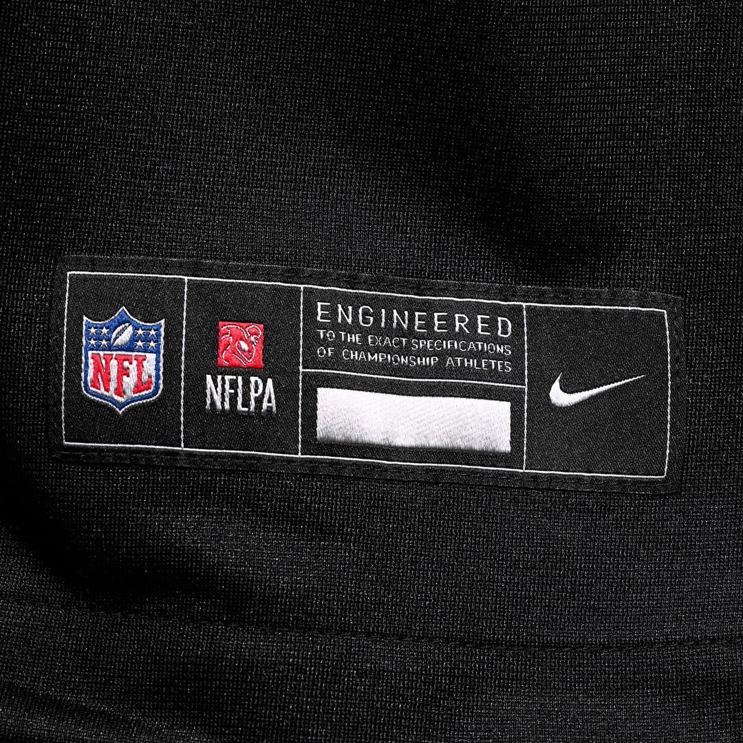 New York Jets David Bailey Nike Legacy Black Alternate Game Jersey