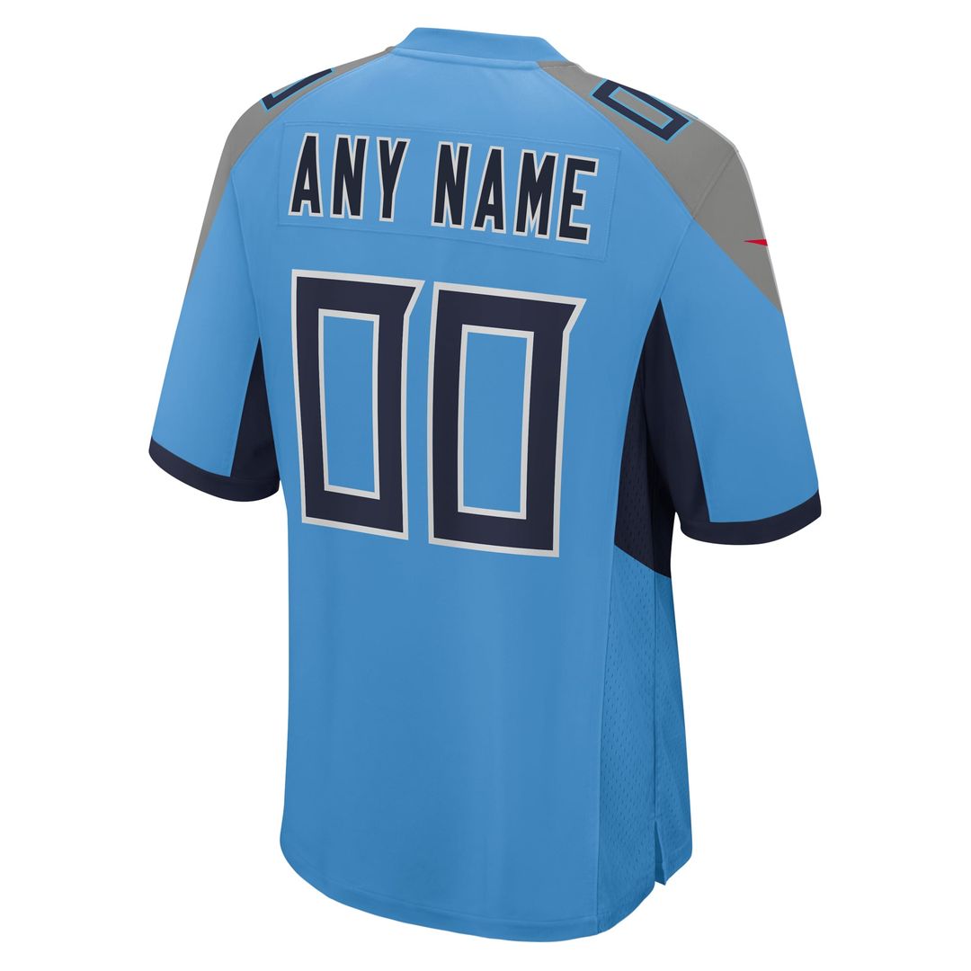 Tennessee Titans Nike Light Blue Alternate Custom Jersey