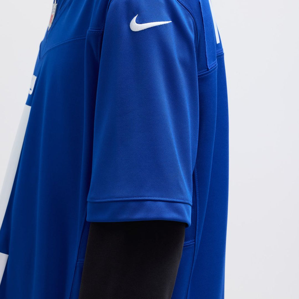 New York Giants Malik Nabers Nike Royal Vapor FUSE Limited Jersey