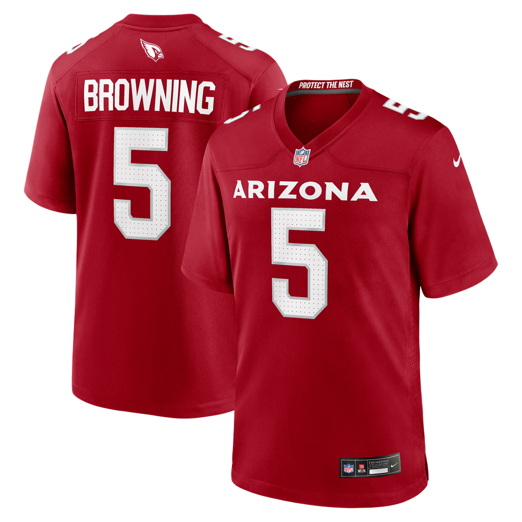Arizona Cardinals Baron Browning Nike Cardinal Game Jersey