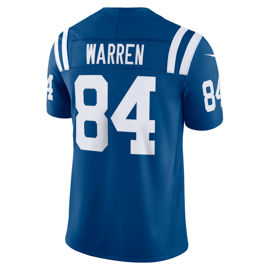 Indianapolis Colts Tyler Warren Nike White Vapor FUSE Stitched Limited Jersey