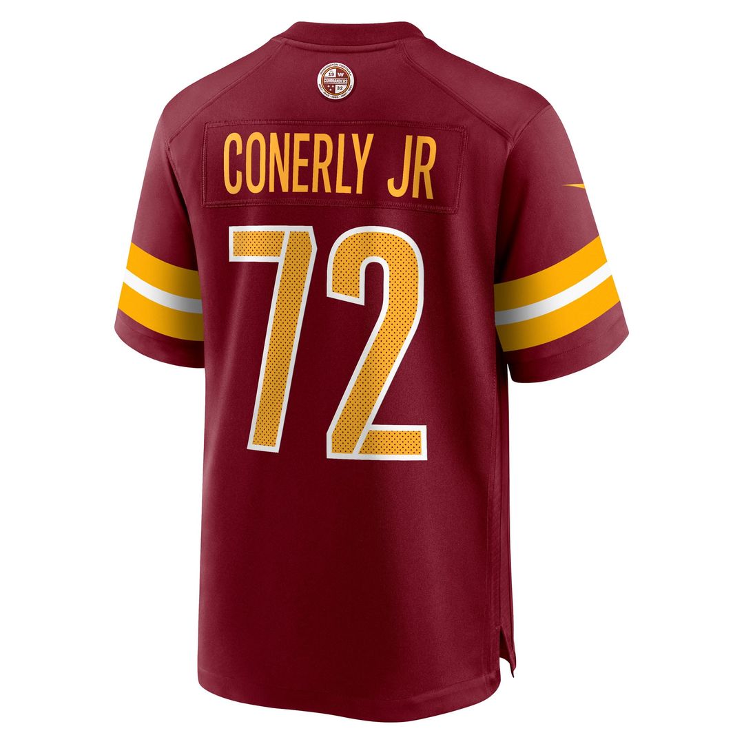 Washington Commanders Josh Conerly Jr. Nike Burgundy Game Jersey