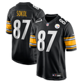 Pittsburgh Steelers Matt Sokol Nike Black Game Jersey
